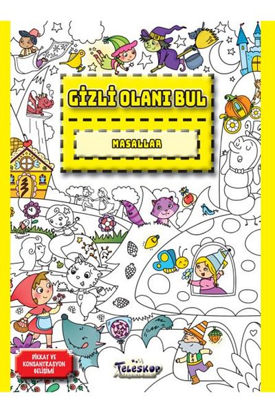 Teleskop Yayınları Tales - Find the Hidden Telescope Book
