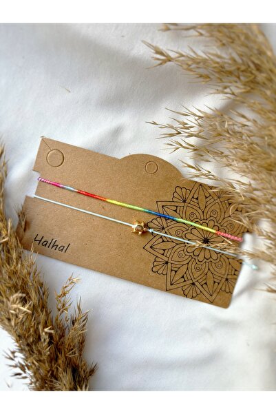 Atölye Merdiven Turtle Blue - 2-piece Anklet Set