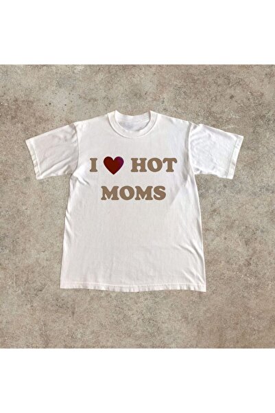 MAYDAY CULTURE Λατρεύω το μπλουζάκι με τις καυτές μαμάδες, unisex oversize