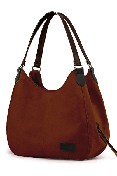 Cappadocia Vintage 3286 Lonia Kadın Kırmızı Kanvas %100 Pamuklu Kanvas Günlük...