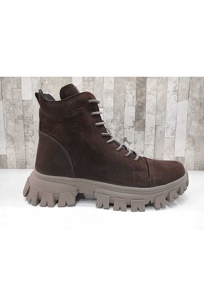 Mammamia 5185 Nubuck Δερμάτινες Γυναικείες Μπότες