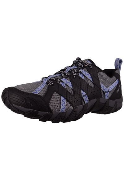 Merrell Damen Sportliche Halbschuhe Wanderschuhe Waterpro Maipo J038152 Schwarz Siyah/Chambray Textil/Synth