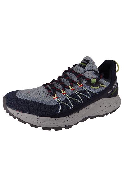 Merrell Damen Sportliche Halbschuhe Wanderschuhe Bravada 2 WP J500318 Blau Navy Textil mit EVA & Merrell Ai