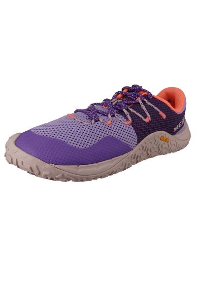 Merrell Damen Sportliche Halbschuhe Wanderschuhe Trail Glove 7 Barefoot J067714 Lila Orchid Textil/Syntheti