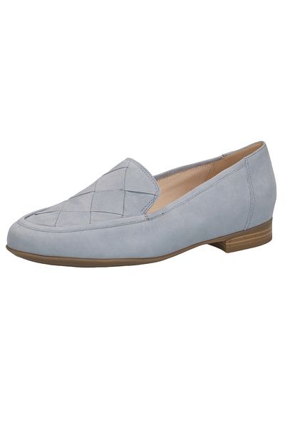 Caprice Damen Halbschuhe Terlik 9-24204-28 Blau 886 Denim Süet Leder mit Deri Çorap