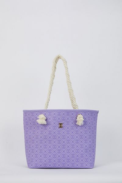 Pierre Cardin Lavender Women's Beach Shoulder Bag - 05PO24Y1864
