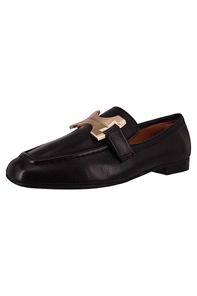 Mjus Damen Halbschuhe VENTIMIGLIA Loafer T85102 Schwarz 6002 Nero Leder