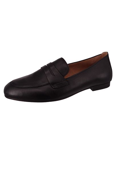 GABOR Schwarz Damen Halbschuhe - F-Weite 25.213, 27 lederů