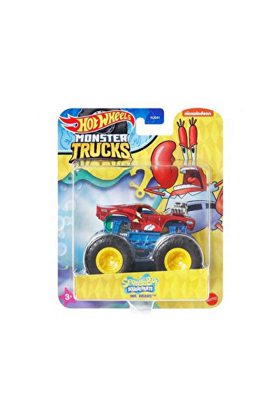 HOT WHEELS Monster Trucks Dünyası Temalı 1:24 Arabalar Hjg41-hwn79