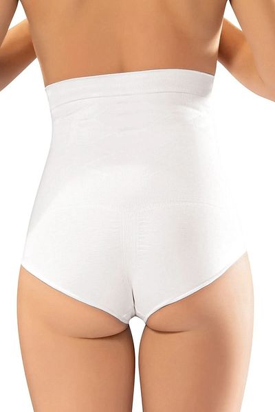 MODELLİFE White 1 Size Gathering Slip corset - High Waist, Slimming Features