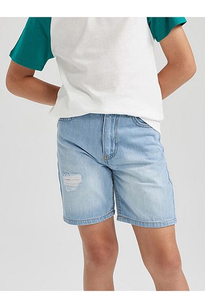 REFA COLLECTİON Boy's Denim Shorts