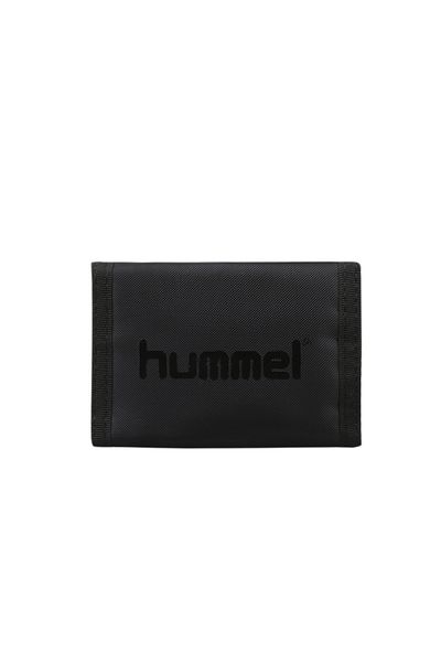 hummel محفظة رياضية للجنسين مناسبة للاستخدام اليومي مع سحاب فيلكرو ومقصورة للعملات المعدنية