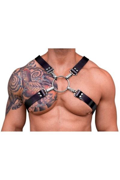 Angels Passion Ανδρικό X Chest Harness, Ανδρική ζώνη πουκάμισου, Ανδρική ζώνη μπλουζάκι
