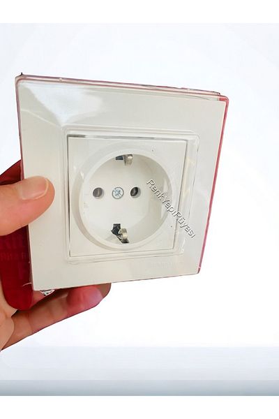 RENK YAPI RÜYASI SOILED SOCKET, SINGLE SOCKET, SOCKET FOR WALL,