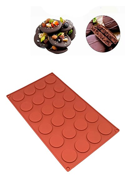 Siliko World قالب شوكولاتة سيليكون دائري صغير