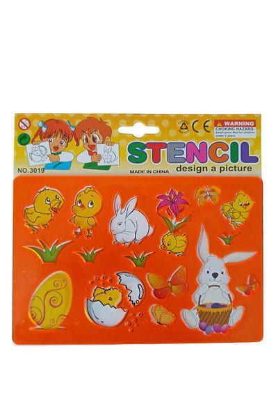 Hureggo Rabbit and Chick Patterned Concept Ruler Template