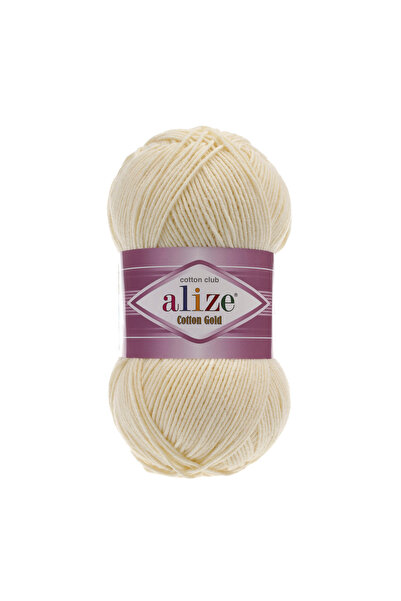 Alize 5 bucăți Alize Cotton Gold 1 Cremă