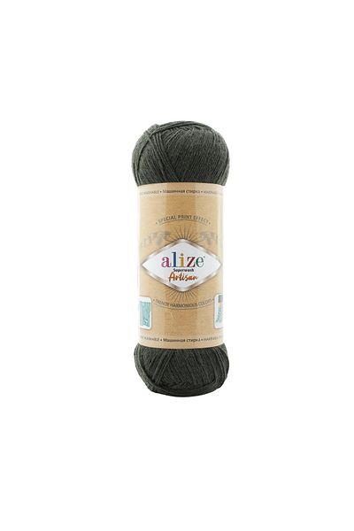 Alize 5 τεμάχια Alize Superwash Artisan 873 Πράσινο Δάσους