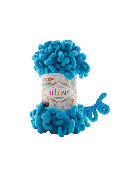 Alize 5 Τεμάχια Alize Puffy - 16 Σκούρο Τυρκουάζ
