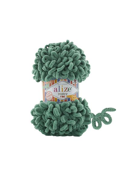 Alize 5 τεμάχια Alize Puffy Fine 192 Green - Άνετη εφαρμογή