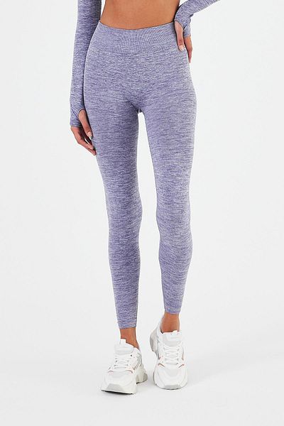 Penyelux Powermotion Women &Apos; S Yoga Leggings - Stretchy, Seamless, Purple Sports Performance