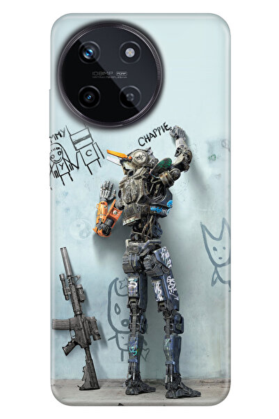 realme 11 4G Uyumlu Kılıf Resimli Baskılı Nano Silikon Chappie