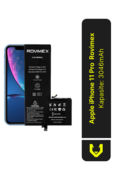 Rovimex Iphone 11 Pro Batarya Pil - 3046 Mah Kapasite