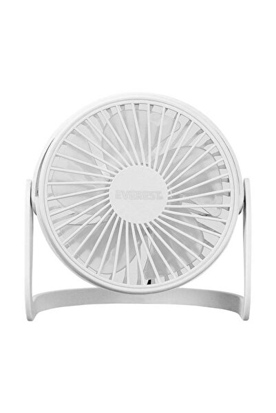 Genel Markalar Efn-505 Masaüstü Beyaz Usb Fan 145mmx141mmx105 Mm