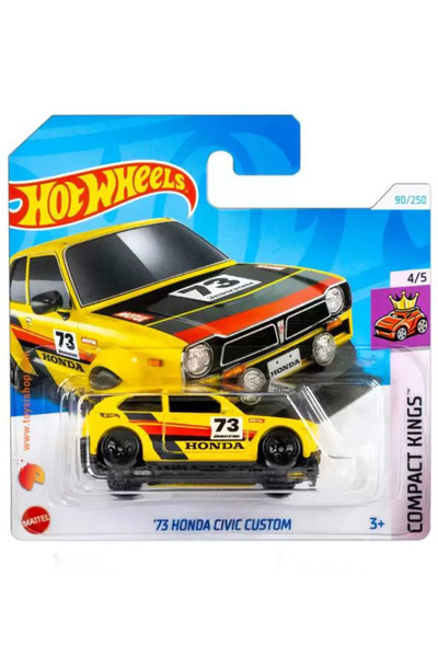 HOT WHEELS '73 Honda Civic Custom (1/64)