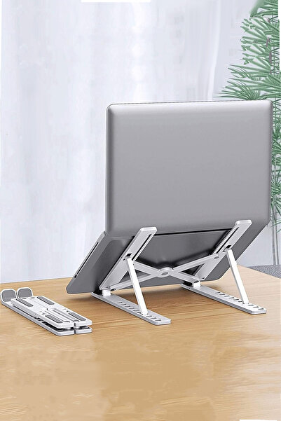 Factorial Laptop Altlığı  Ayarlanabilir Macbook Notebook Yükseltici  Metal Di...