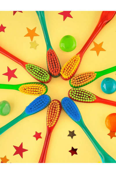 Rocs Kids Rocs Junior 6-12 Years Children's Toothbrush (Red)