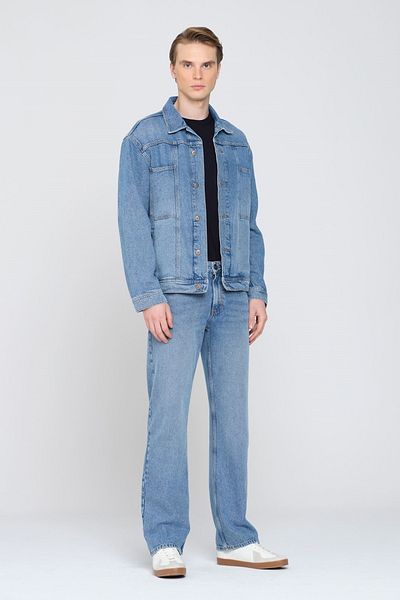 Pantamo Jeans Синьо мъжко дънково яке