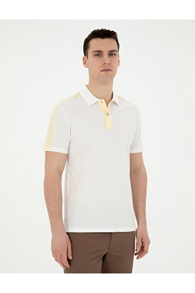 Pierre Cardin Slim Fit Polo Neck 100% βαμβακερό μπλουζάκι 1827327