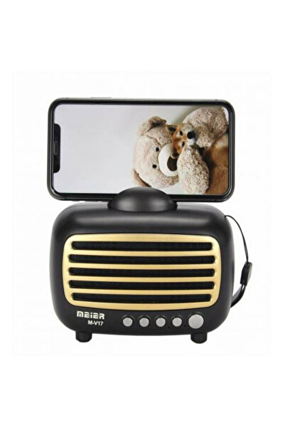 L'eDoren Meier M-V17Bt Mini Boy Fm Radyo Taşınabilir Standlı Hoparlör