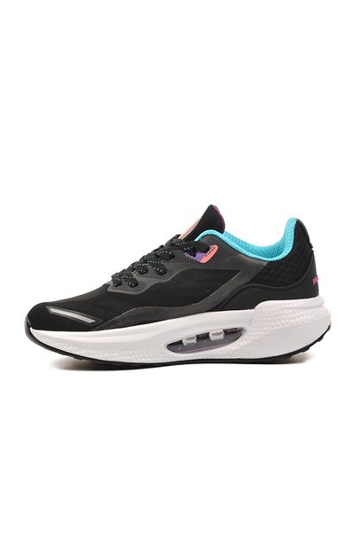 Pierre Cardin PCI-10108 Black-White Women's Sports Shoes