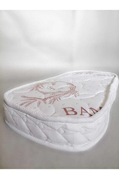 ZG Yatak Anne Yanı Bambu Oval Beşik Yatagı 40x80x8