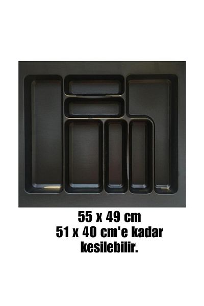 almital mobilya aksesuarları furniture accessories 55x49 εκ. Γκρι Αντιβακτηριδιακή Μπουκέτα Δωρεάν Κοπής - Σετ Συρτάρι