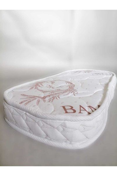 ZG Yatak Anne Yanı Bambu Oval Beşik Yatagı 60x100x15