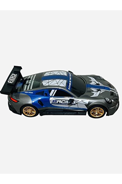 PeriYedi Dev boy Kumandalı Işıklı Drift Atan Hızlı Yarış Arabası 1:10 ölçek