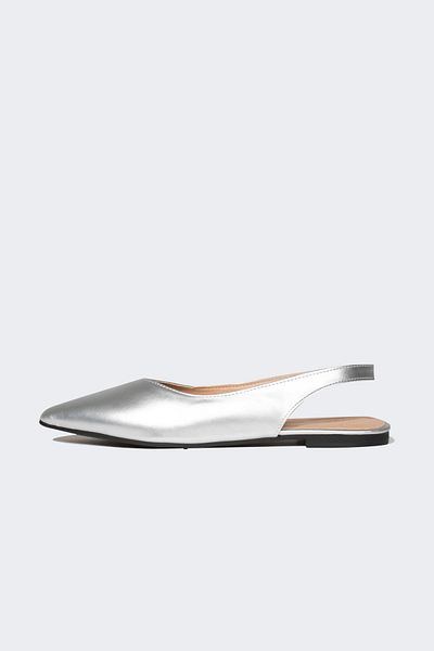 DeFacto Women's Flat Sole Faux Leather Ballerinas C1897AXNS