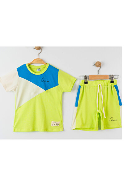 VOI Καλοκαιρινό σετ μπλούζας και παντελόνι για αγόρια 3-4-5-6 ετών (100% βαμβάκι)