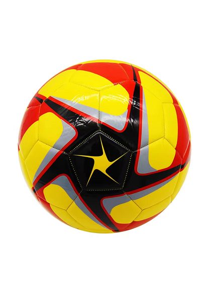 Mahi Max Pvc Soccer Ball - Color Patterned, Airlessly Non-inflation, 1 Piece