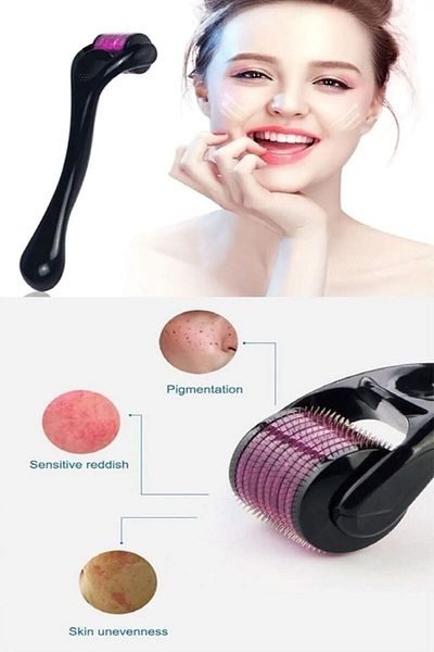 CARNIVAL LAND Black 540 Needle Skin Derma Roller 0.5mm 1 PCS