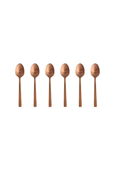 ASTERA Porland Mat Bakır Çay Kaşığı 11cm 6 adet