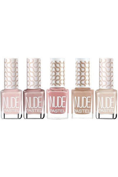 Pastel Nude Oje 5 li Set 763-768-752-751-769