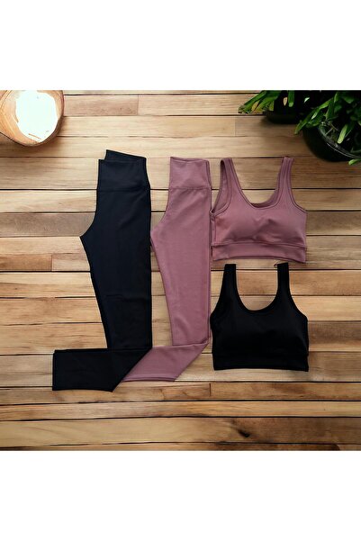 ParisTrend Hijyenik Ve Hidrofil Lifli Dalgıç Fitilli Pedli Büstiyer ve tayt 2...