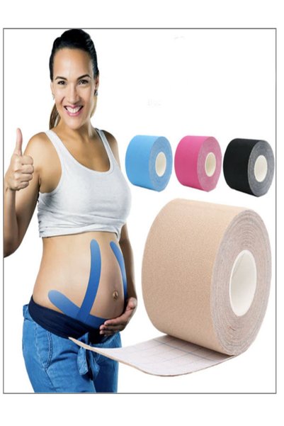 inobag Belly Support Tape Black Color (For Pregnant Women)