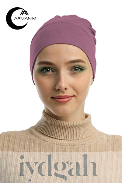 IYDGAH Armanım Practical Snap Bonnet - Hijab, Ready Fit, Wide Hair Band and D...