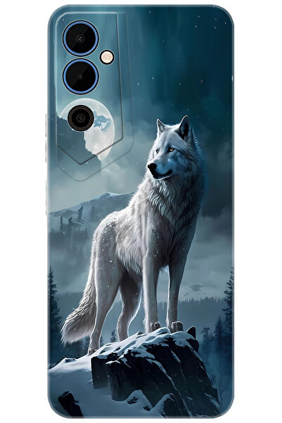 TECNO Pova Neo 2 (LG6N) Uyumlu Kılıf Desen Baskılı Silikon Kurt Stk:683 Cp-k8...