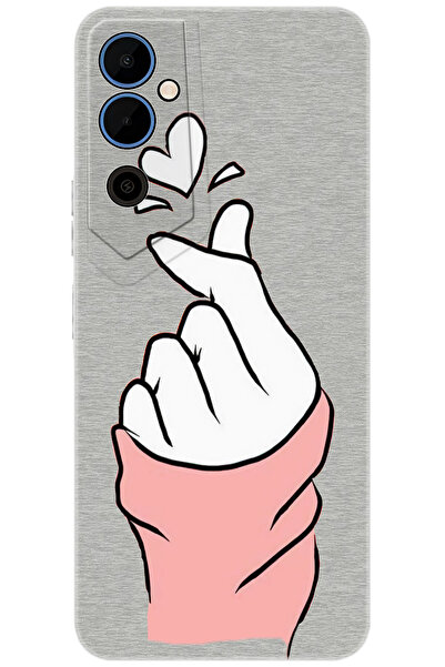 TECNO Pova Neo 2 (LG6N) Uyumlu Kılıf Desen Baskılı Silikon Parmak Şıklatma Ka...